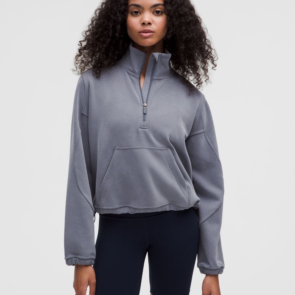 Lululemon Brushed Softstreme Half Zip